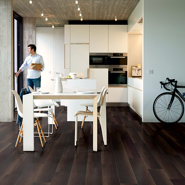 Podlahy QUICK STEP - dřevěné podlahy, laminátové podlahy (podlahové topení)